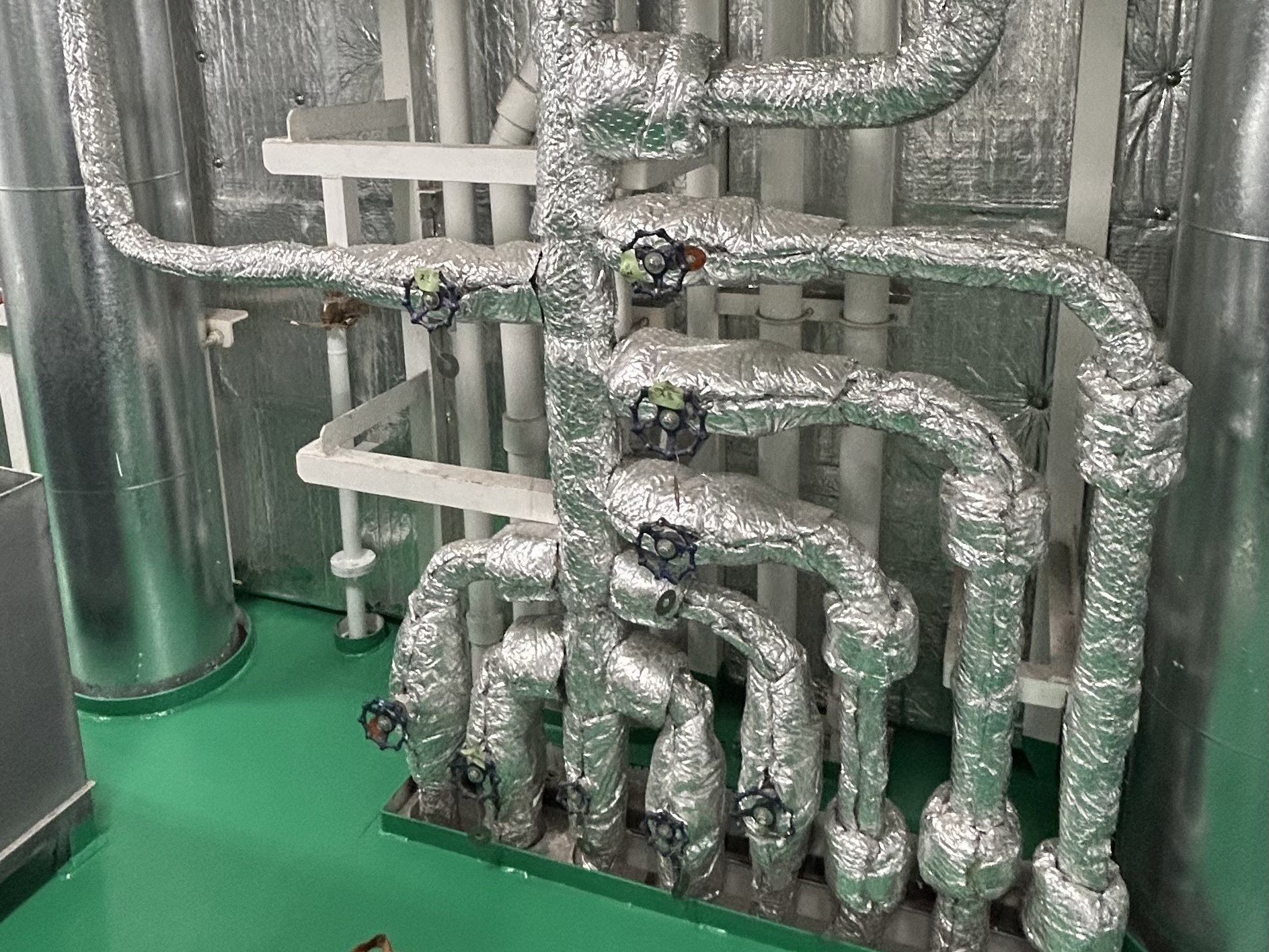配管保温工事